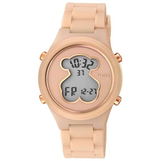 (TOUS) Reloj digital D-Bear de policarbonato con correa de silicona (VARIOS MODELOS)