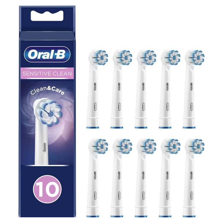 10x Oral-B Sensitive cabezales recambio solo 17.4€