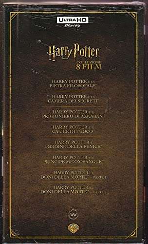 Harry Potter Collection (8 Blu-Ray 4K Ultra-HD+8 Blu-Ray)