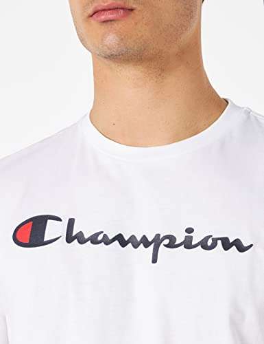 Champion Classic Logo Crewneck T-Shirt Camiseta para Hombre