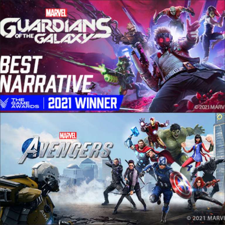 Marvel's Guardians of the Galaxy + Marvel's Avengers PACK