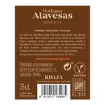 Reserva Rioja Bodegas Alavesas con un 35% de descuento