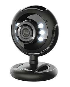 Trust Spotlight Pro - Webcam (micrófono, USB 2.0, 640 x 480), negro