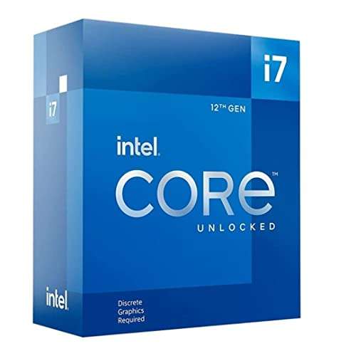 Intel Core i7-12700KF (3.6GHz Turbo Boost: 5.0GHz, 6 Cores, LGA1700, RAM DDR4 and DDR5 up to 128GB)
