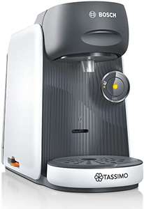 Bosch TAS16B2- Cafetera TASSIMO FINESSE para preparar múltiples bebidas, hasta 40 bebidas, IntensityBoost, blanco