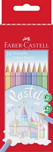 Faber-castell set 10 colores pastel solo 3.48€