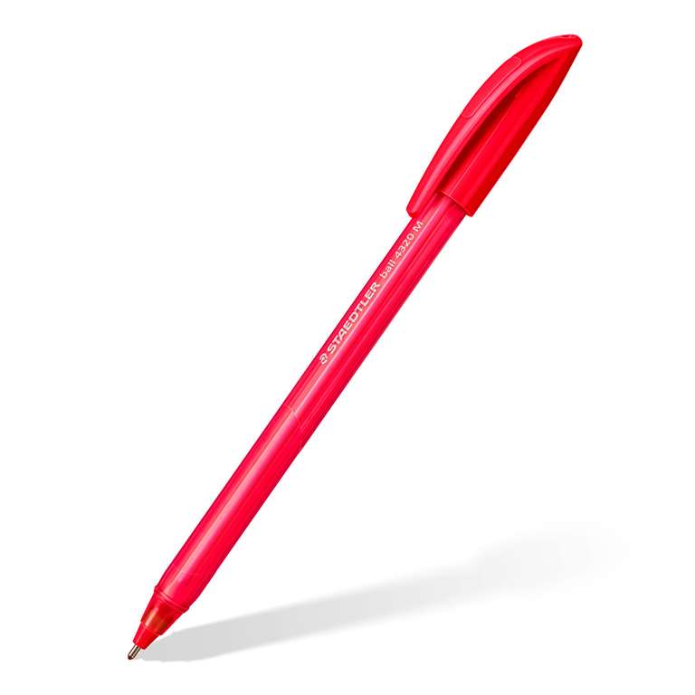 10 Bolígrafos de colores surtidos STAEDTLER triangular, 1,0 mm, para una escritura relajada