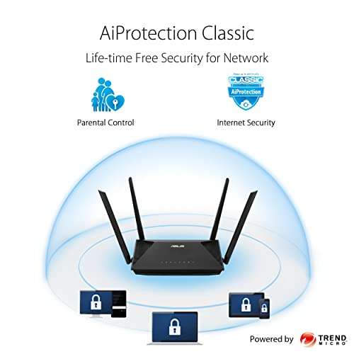 Router Wifi6 Asus AX1800 RT-AX53U