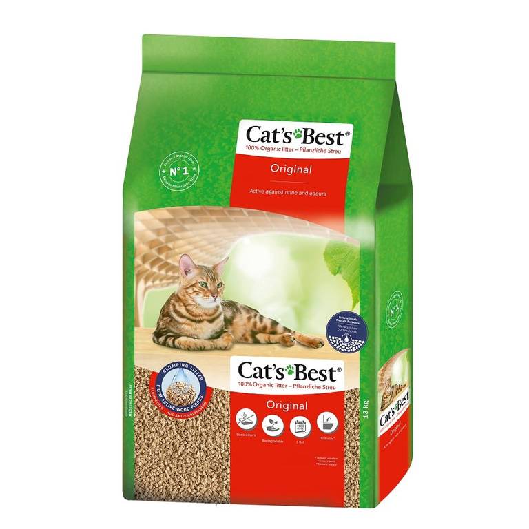 Cat»s Best Arena Gatos Aglomerante (17,2 kg). Compra recurrente.