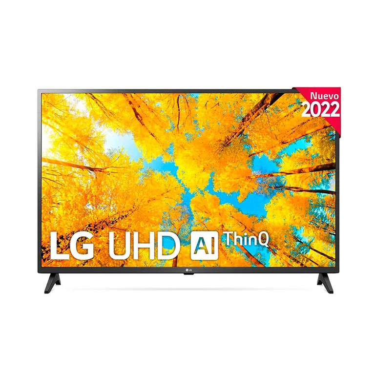 TV LED - LG 43UQ75006LF, 43 pulgadas, 4K UHD, Procesador a5 Gen 5 IA