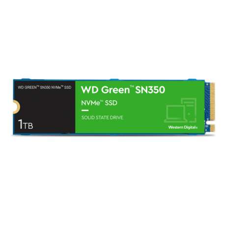 Disco SSD Western Digital WD Green SN350 1TB/ M.2 2280 PCIe (2 TB 99,90€)