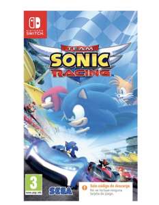 Team Sonic Racing para Nintendo Switch - CÓDIGO DESCARGA