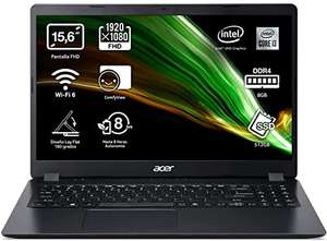 Acer Aspire 3 A315-56 Portátil 15.6” Full HD (Intel Core i3-1005G1, 8GB RAM, 512GB SSD)