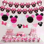 Set decoración cumpleaños (temática cartoon mouse)