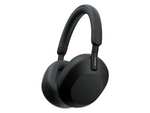 Sony WH-1000XM5SA, Estuche blando, Cancelación ruido , 30h, Hi-Res, Carga Rápida, Bluetooth, Diadema, iOS/Android, Negro