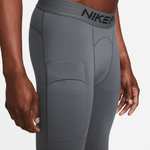 Nike Leggings Hombre Pro Warm - Dri-Fit - training - gris