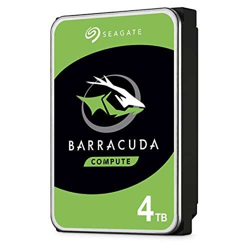 Seagate Technology BarraCuda, 4 TB, Disco duro interno, HDD (Vendedor externo)