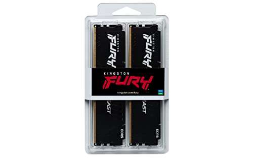 32GB Kingstn FURY Beast DDR5 (2x16GB) 5200MT/s CL40