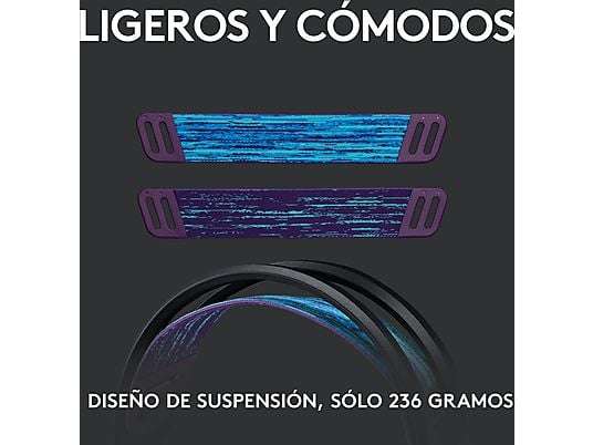Auriculares gaming - Logitech G G535, Bluetooth, Inalámbrico, Lightspeed - También en Amazon