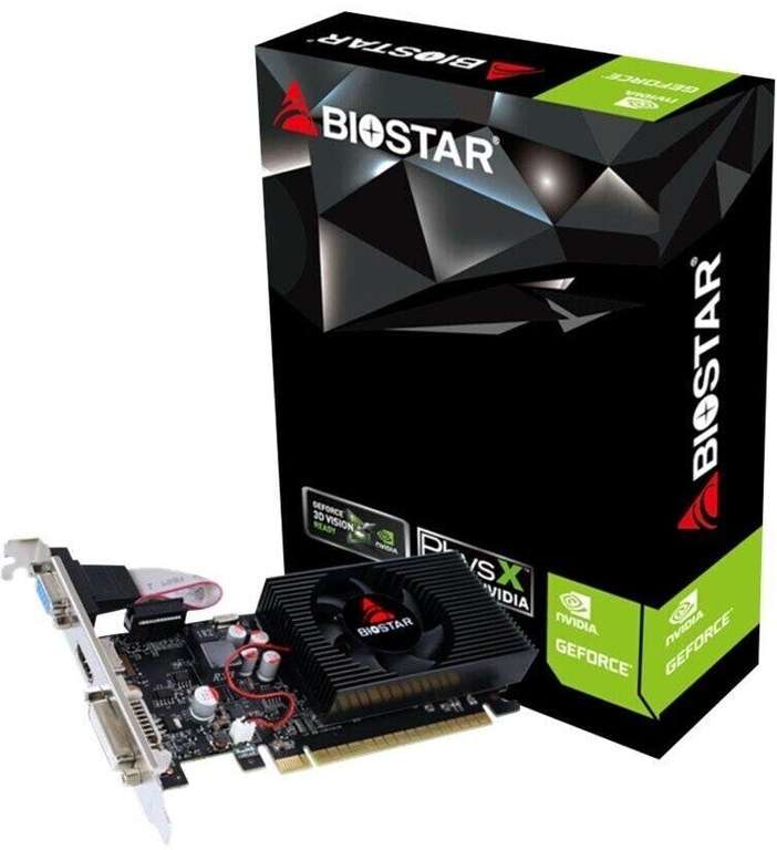 Biostar GeForce GT 730 2GB DDR3 Low Profile