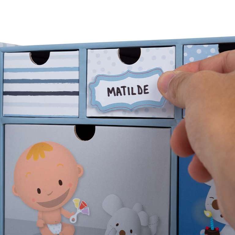 Caja de recuerdos especiales para bebé