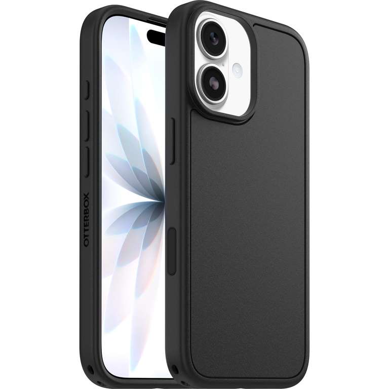 Otterbox Funda Symmetry MagSafe, para iPhone 17, Negro Resistente a golpes y caídas, estándares Militares x3 [Reaco - MB - Reempaquetado]