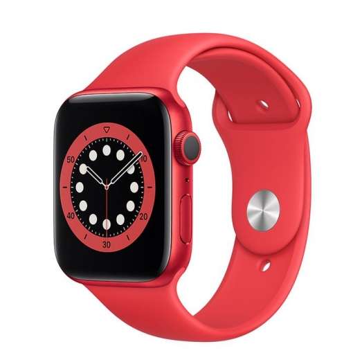 Apple Watch Series 6 GPS 40mm de Aluminio Rojo y Correa Deportiva Roja - También en Amazon