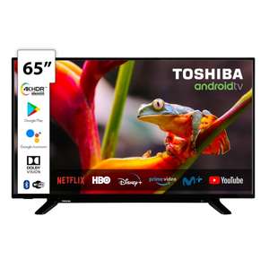 TV Toshiba 65" 65UA2063DG - 4K, Android TV - Por Solo 449€ Gastando el cupón Iva -