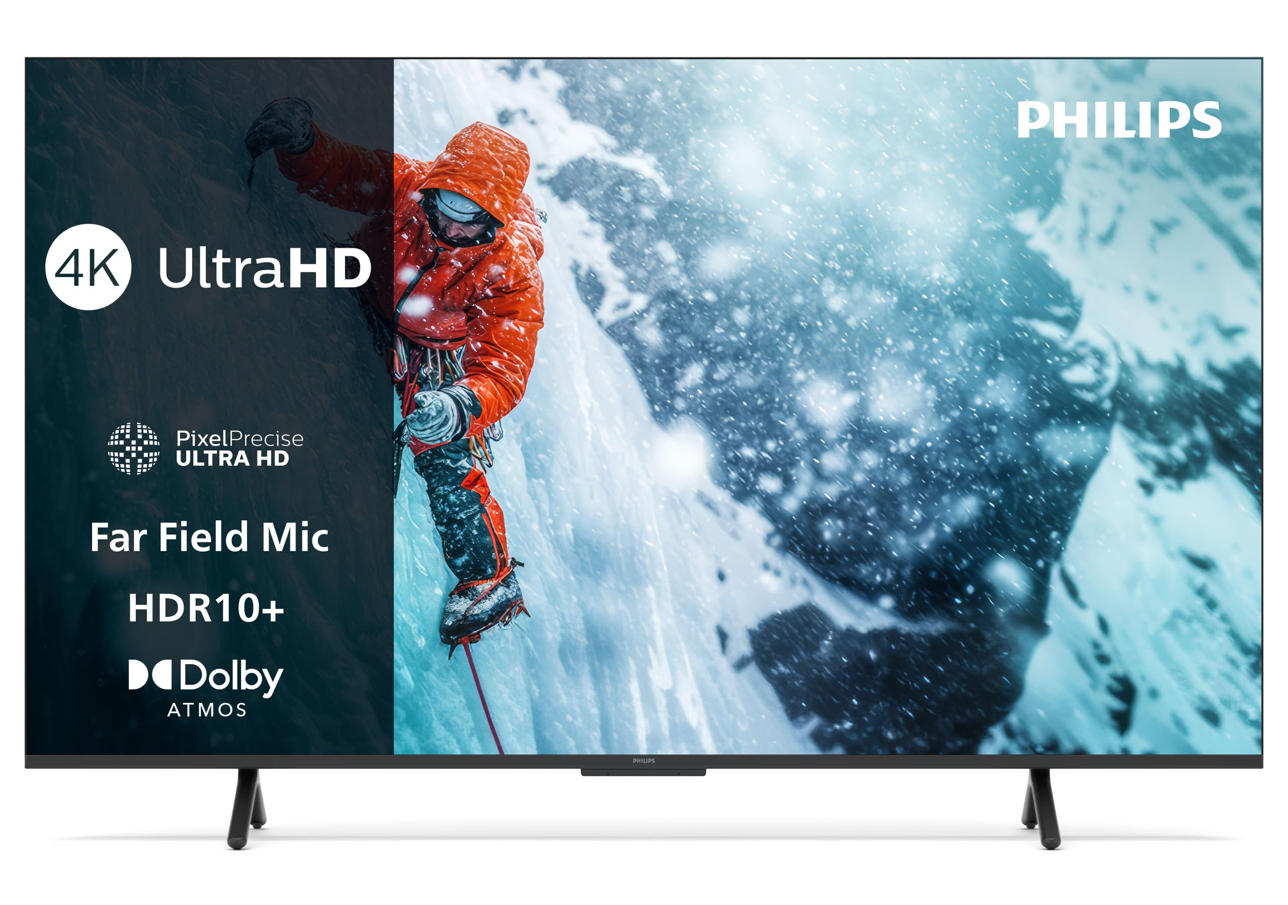 PHILIPS 65PUS7200 Smart TV 4K LED 65 Pulgadas Pixel Precise Ultra HD y Sonido Dolby Atmos, Alexa Asistente de Voz de Google