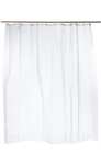 Amazon Basics Cortina de ducha de PVC transparente 180 x 180 cm
