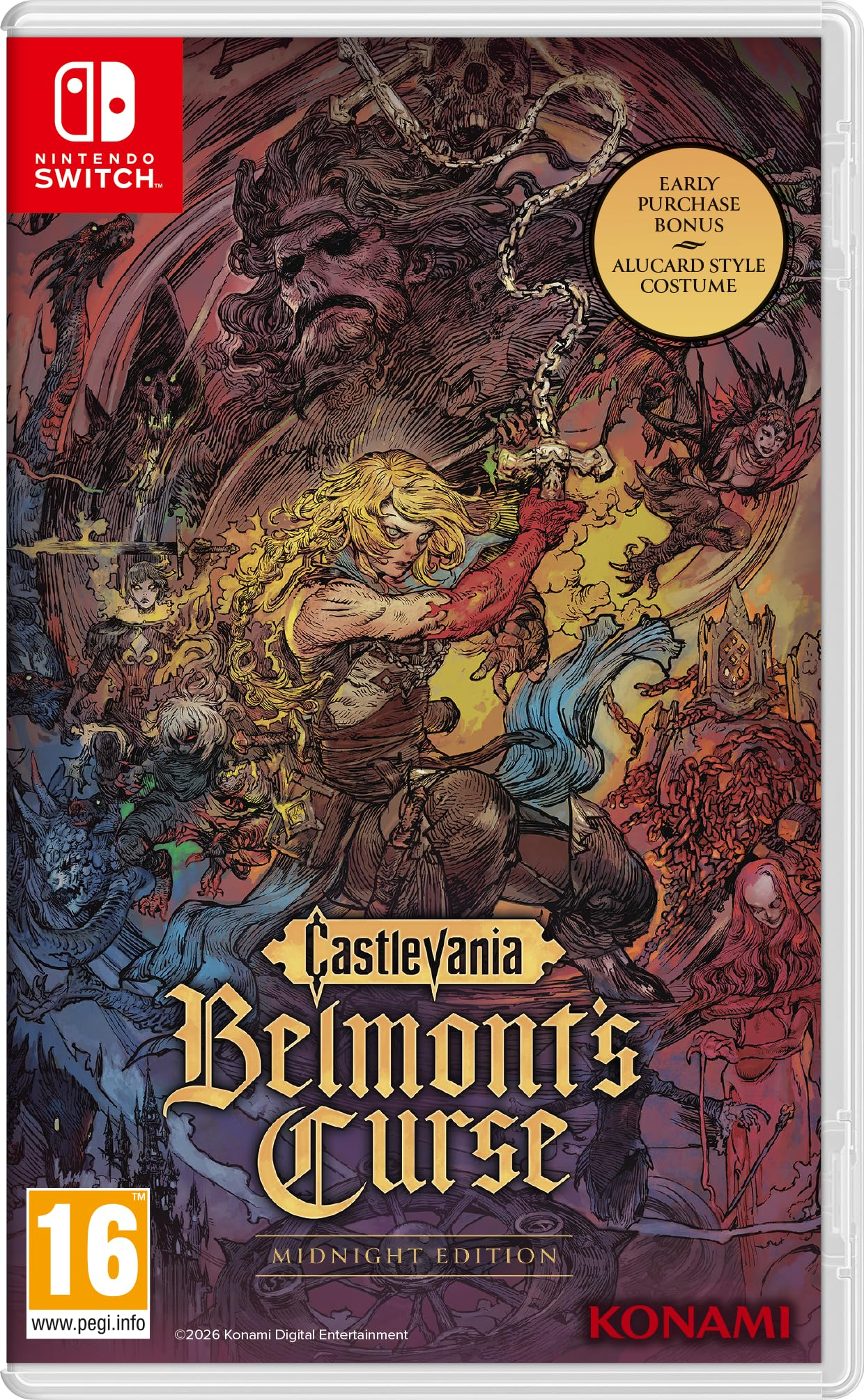 Castlevania Belmont's Curse Midnight Edition