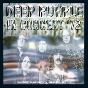 In Concert ´72 (2012 Mix) Deep Purple CD