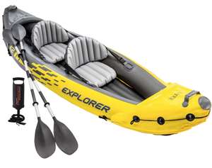 Kayak Hinchable INTEX Explorer K2 con 2 Remos