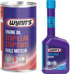 Wynn's Tapa Fugas Aceite Motor 325ml & W55866 Tapa Fugas Radiador, Sistema de Refrigeración, Grietas, Coche, Fabricado en Bélgica, Aditivo,