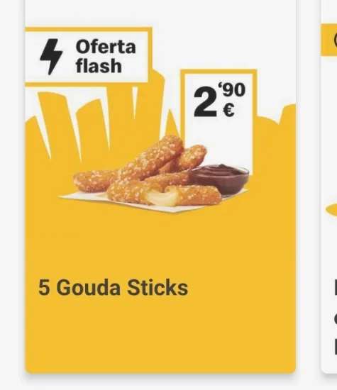 Gouda Sticks a 2,90€