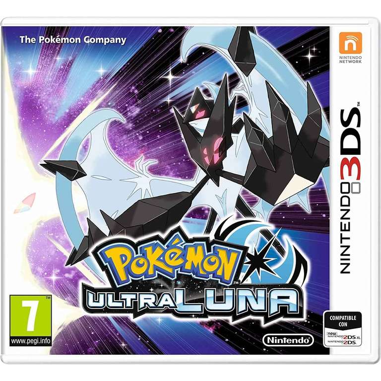 Juego para Nintendo 3DS Pokemon Ultra Moon Ultra Luna PAL ES