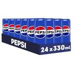 Pepsi Refresco de Cola, Lata, 24 x 330ml