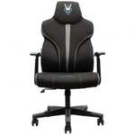 Silla Gaming Woxter Stinger Station Alien Titanium Tela Transpirable Altura Ajustable Gris Titanio