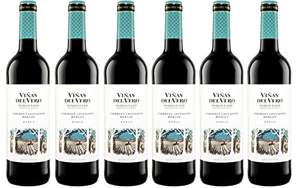 Pack 6 - Viñas Del Vero Tinto Cabernet-Merlot - Vino D.O. Somontano - 6 x 750 ml - Total: 4500 ml