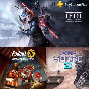 PlayStation Plus Enero :: Star Wars Jedi Fallen Order, Fallout 76 y Axiom Verge 2 | PS4/PS5 :: Juegos por menos de 5€