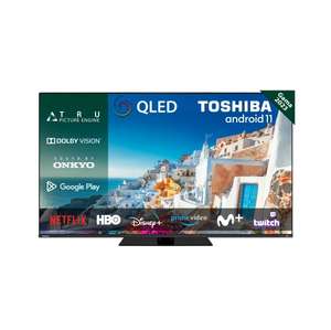 TV QLED 127 cm (50") Toshiba 50QA7D63DG, 4K UHD, Smart TV