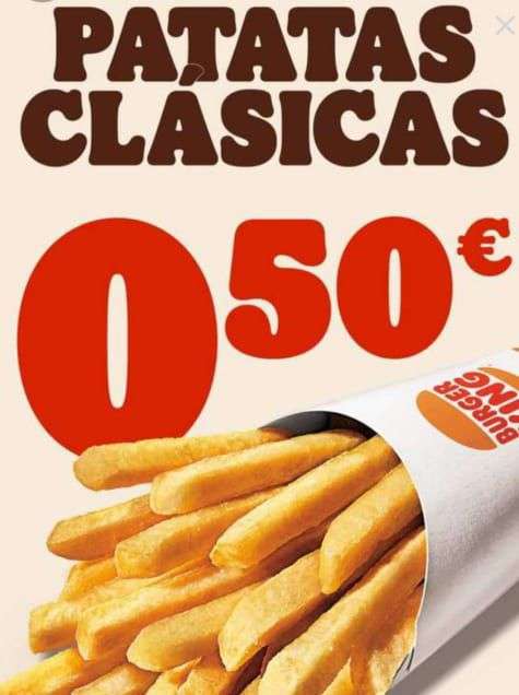 Patatas pequeñas a 0,50€
