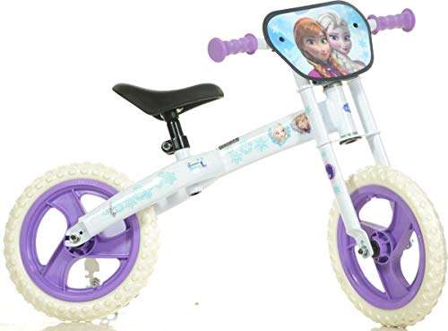 Dinobikes Bicicleta Infantil, Niñas, Blanco, 12 Pulgadas