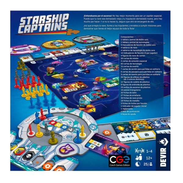 Starship Captains - Juego de Mesa