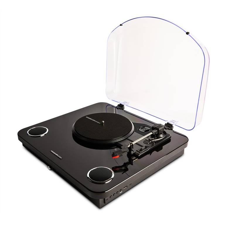 Energy Sistem BlackSpin Tocadiscos Vinilo Bluetooth con Altavoces Integrados (Reacondicionado – Como Nuevo)