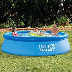 Intex Piscina hinchable + Depuradora Easy Set 305 x 76 cm, 3.853 litros, Multicolor