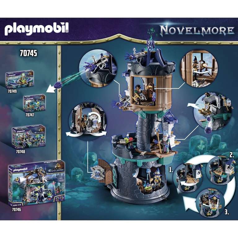 Playmobil Torre del Mago Violet Vale Playmobil Novelmore