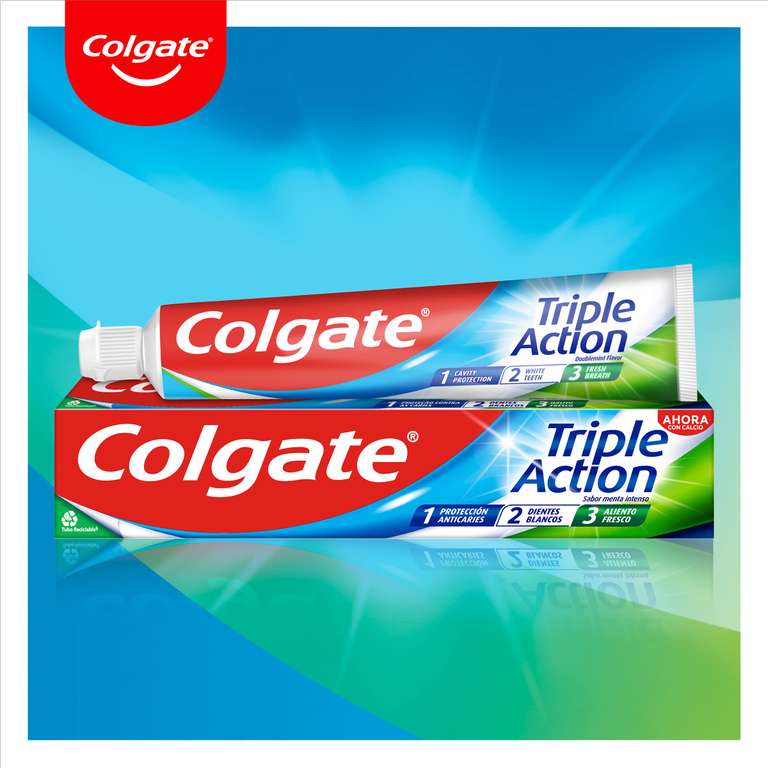 6X Pastas dientes Colgate Triple Acción