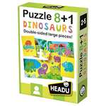 Headu. 8+1 puzzle Dinosaurs