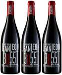 Jean Leon 3055 Merlot, Vino Tinto Ecológico - 3 botellas de 750 ml, Total: 2250 ml
